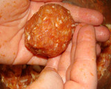 Paradicsomos húsgombóc recept fázis 1 fotója