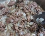 عکس مرحله 2 از دستور عدس پلو با گوشت چرخ کرده