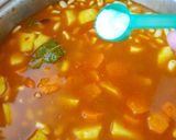 Foto del paso 11 de la receta Judías blancas con gambones en olla rápida