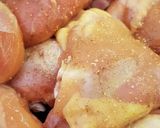Káposztás csirkecombok recept fázis 1 fotója