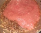 A picture of step 4 of Dal makhani.