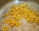 A picture of step 1 of Jowar pongal (healthy lunch).