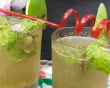 A picture of step 4 of Masala Aam panna.