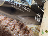 Hamburguesa buey y vaca simple