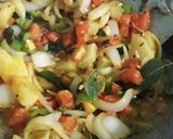 A picture of step 2 of Breakfast special Poha.