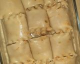 A picture of step 9 of Lasagne rollups.