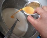 A picture of step 3 of Matka Custard Kulfi.