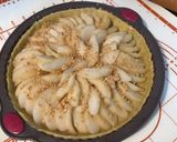 Une image de l'étape 7 de Tarte poires et cacahuètes.