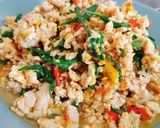 รูปขั้นตอนการทำที่ 4 ของ กะเพราไก่สับ