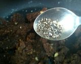 A picture of step 8 of RAGI-ALMOND Modak.