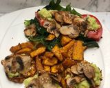 Foto del paso 5 de la receta: Almuerzo saludable: canastas de plátano veganas 🙌🏾✨