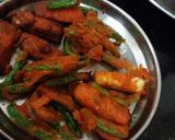 A picture of step 5 of Paneer French beans crispy.