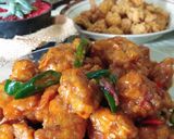 Foto langkah ke 10 dari resep Ayam tepung saus asam manis.