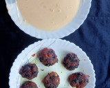 A picture of step 5 of Amaranth Pakora and Soup.
