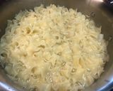 Túrós tészta szalonnával, tejföllel recept fázis 2 fotója