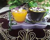 عکس مرحله 1 از دستور ماقوت زعفرانی