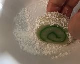 Foto langkah ke 7 dari resep Mochi Gulung Simple dan Kenyal.