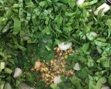 A picture of step 3 of Moong dal muli Bhujiya.