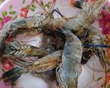 Hình bước làm 1 của món Tôm hấp miến