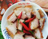 Hình bước làm 1 của món Thịt heo quay kho cải chua