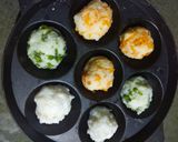 A picture of step 5 of Poha Appe Tikka.