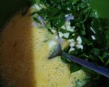 Foto langkah ke 5 dari resep Dadar Bayam Brazil.