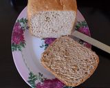 Félbarna kenyér magvakkal, kenyérsütőgépben készítve recept fázis 8 fotója