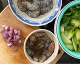 Hình bước làm 3 của món Canh Bí Xanh Nấu Tôm