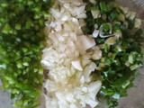 Arroz salteado con Chuletas y Vegetales