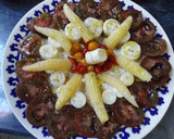 Foto del paso 2 de la receta: Tomate kumato con aceite de oliva virgen extra y sal Maldon