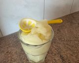 صورة لخطوة 1 من وصفة بوظة ليمون 🍋 تلج مكونان فقط