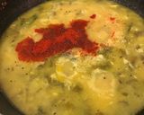 A picture of step 4 of Palak mango dal.