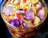 Hình bước làm 6 của món Cà pháo muối xổi chua ngọt