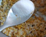 A picture of step 3 of Odia style moong dal khichdi.