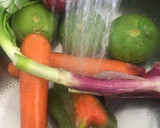 Foto del paso 1 de la receta: BUDÍN DE VERDURAS🤩🥕🧅🥬🥒🍆🍅🥦🌽❤️