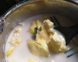 รูปขั้นตอนการทำที่ 1 ของ น้ำกะทิทุเรียน//ข้าวตอก ข้าวเหนียว
