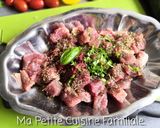 Une image de l'étape 2 de Brochette de filet mignon de porc, marinade provençale.
