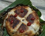 A picture of step 13 of Poda pitha.