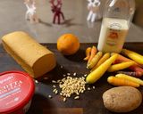 Une image de l'étape 1 de Soupe carottes, orange et pain d’épices.