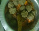 A picture of step 3 of Meat balls Biriani # Festive Dish Contest _ Mombasa#.