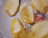 A picture of step 1 of Mango khoya roll.