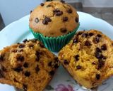 Sütőtökös-csokis muffin recept fázis 6 fotója
