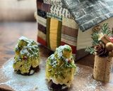 A picture of step 9 of Matcha Sweet Potato Christmas Tree.