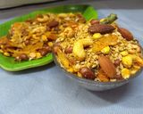 A picture of step 4 of Leftover chapathi mixture.