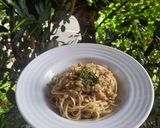 Foto langkah ke 4 dari resep Spaghetti Tuna Aglio Olio.
