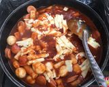 Hình bước làm 4 của món Cách làm bánh gạo Hàn Quốc Tteokbokki đơn giản