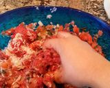 A picture of step 8 of Mexican Albondigas.