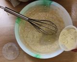 A picture of step 6 of Akara with beans powder.
