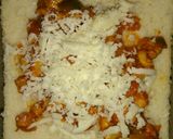 A picture of step 6 of Chicken cheese sandwich.