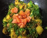আলু-মেথি(Aloo methi recipe in bengali) রেসিপির ধাপ 4 ছবি